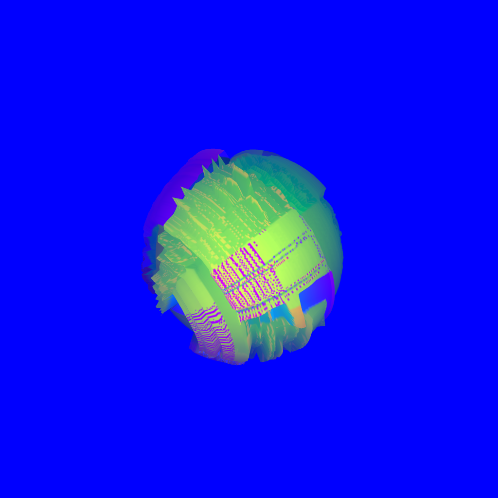 CLR-GLTCH Planet [BA] #42 static token preview