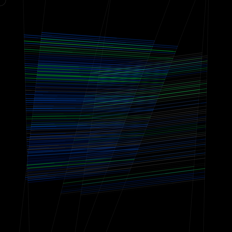 Perpetual line #107 static NFT preview