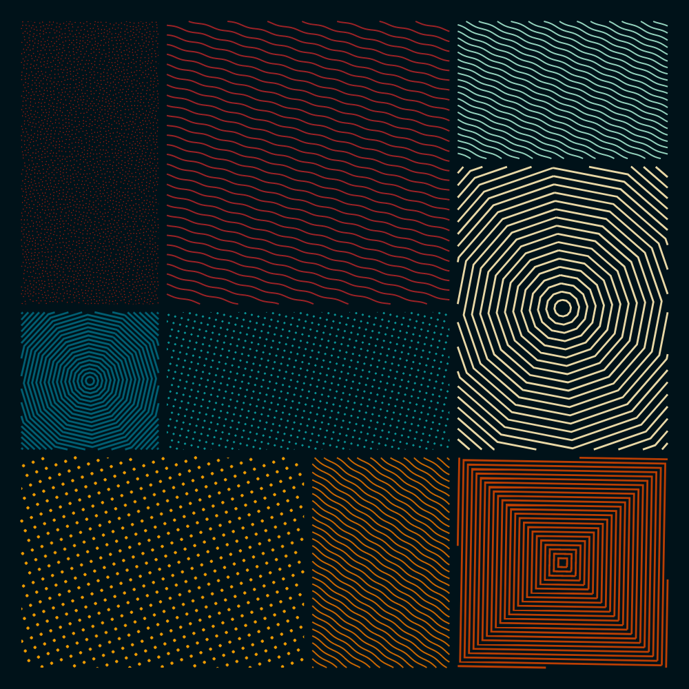Pattern Grid #26 static NFT preview