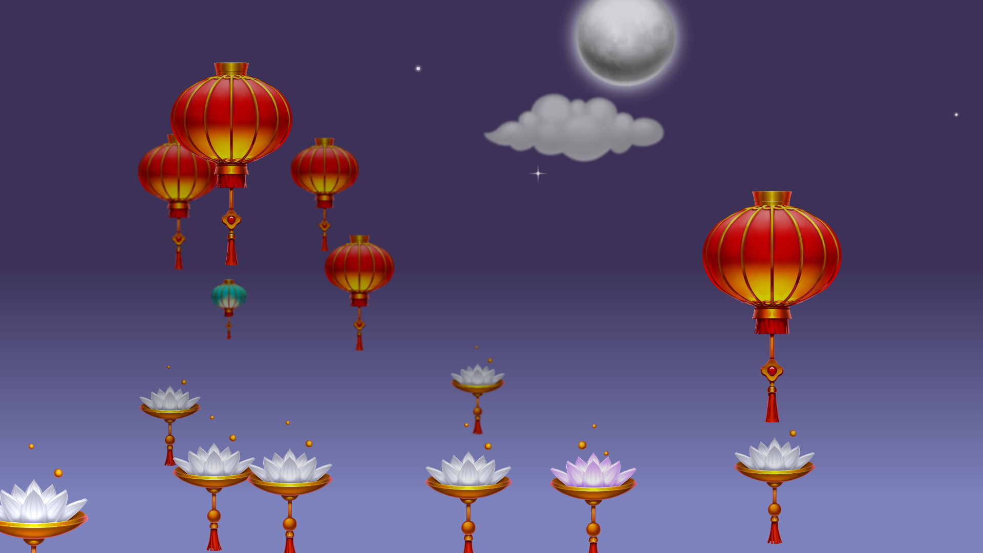 Mooncakes: Happy Mid Autumn Festival 2022 #3187 static NFT preview