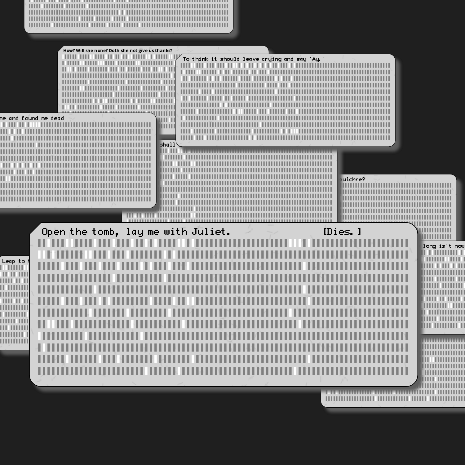 Romeo and Juliet on Punched Cards (Free) #120 static token preview