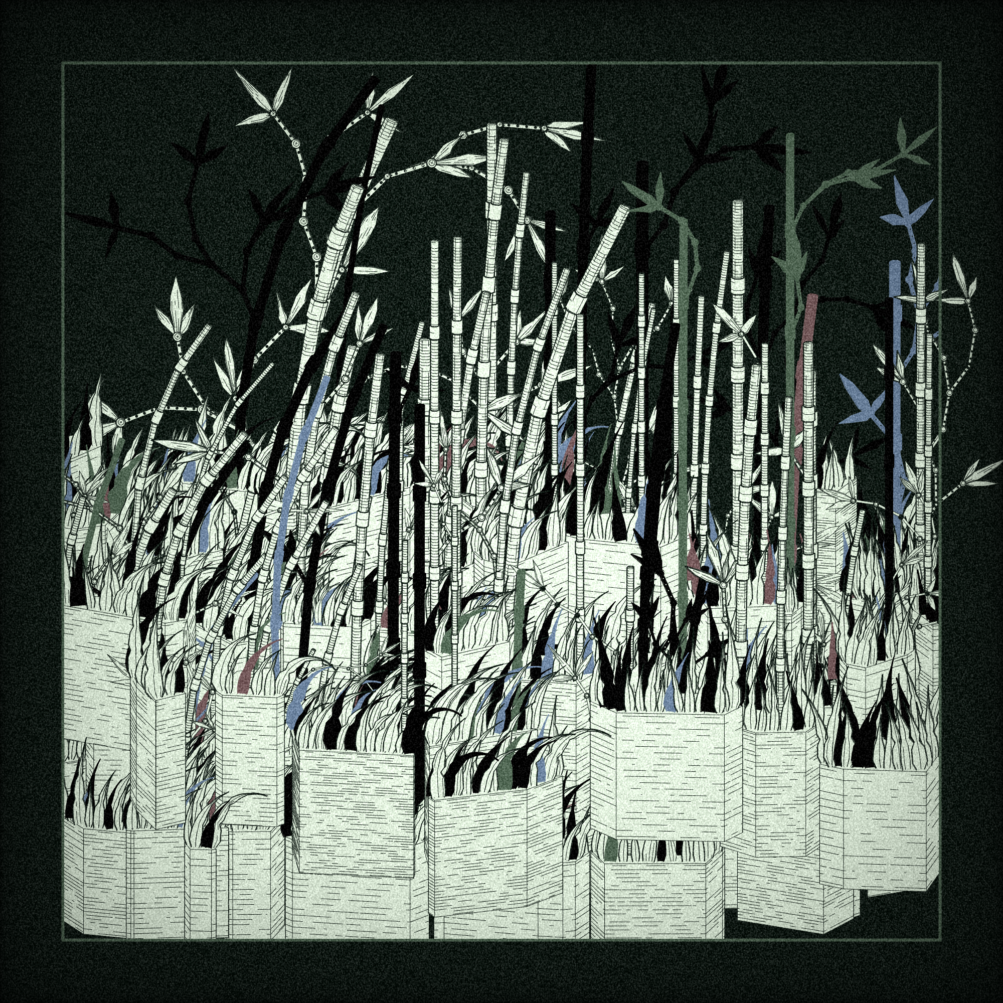Mecha-Bamboo #247 static NFT preview