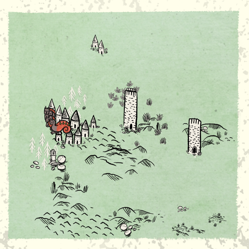 Medieval Village #81 static NFT preview