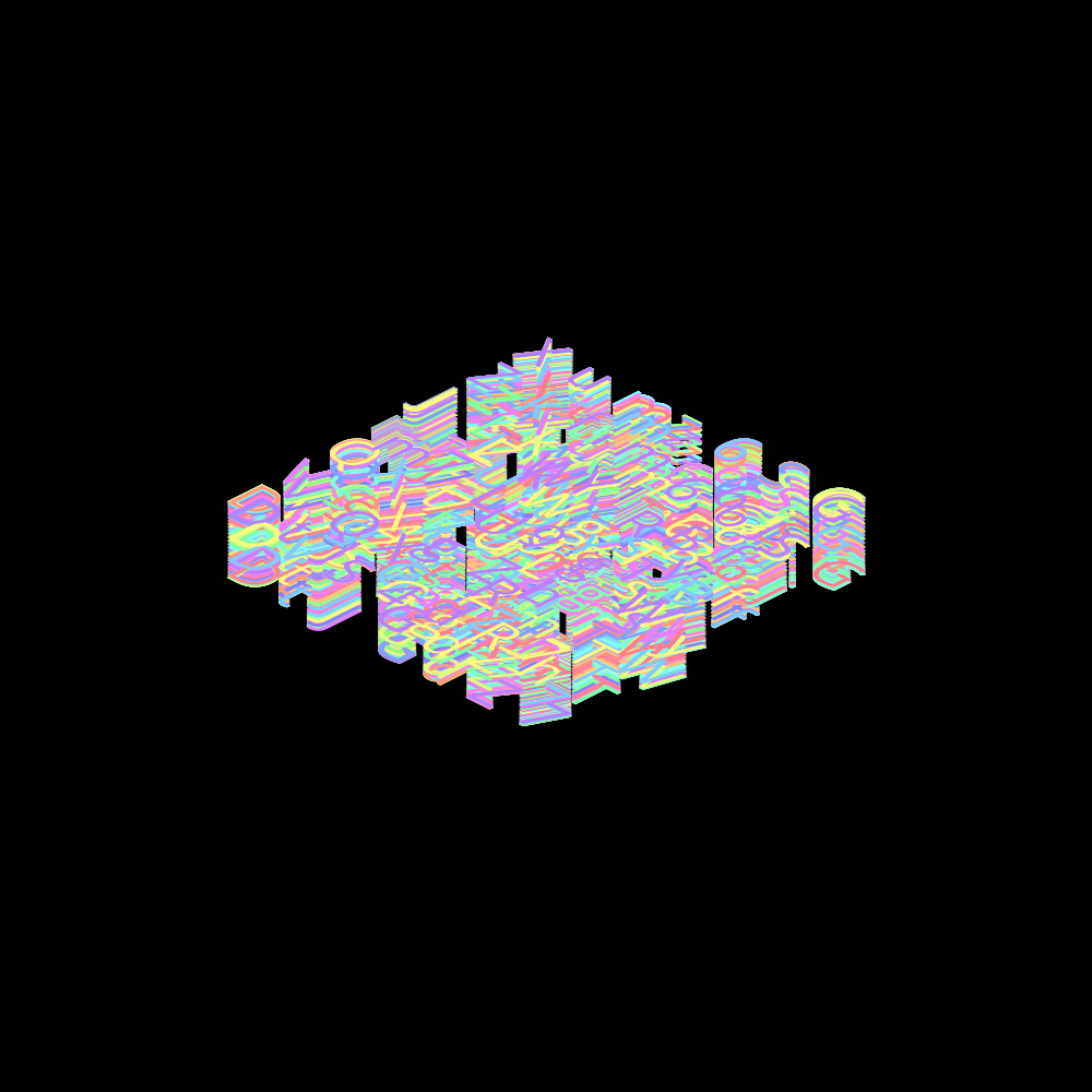 ISCII Rainbow Redux #219 static token preview
