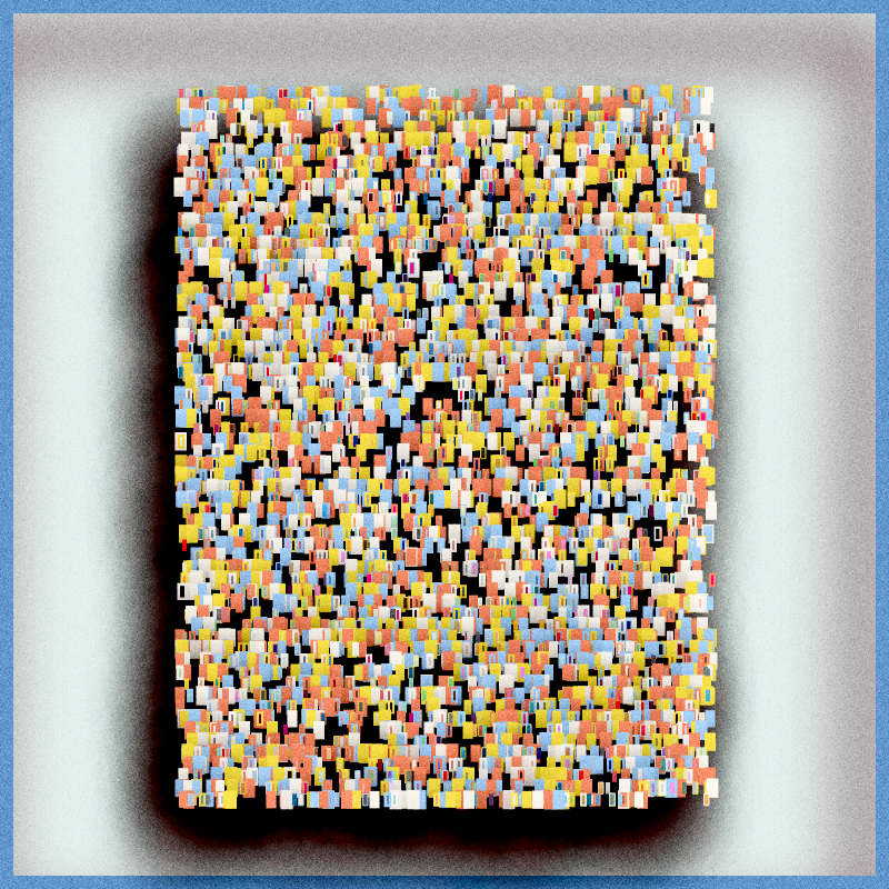 Floating Bookshelves #186 static token preview