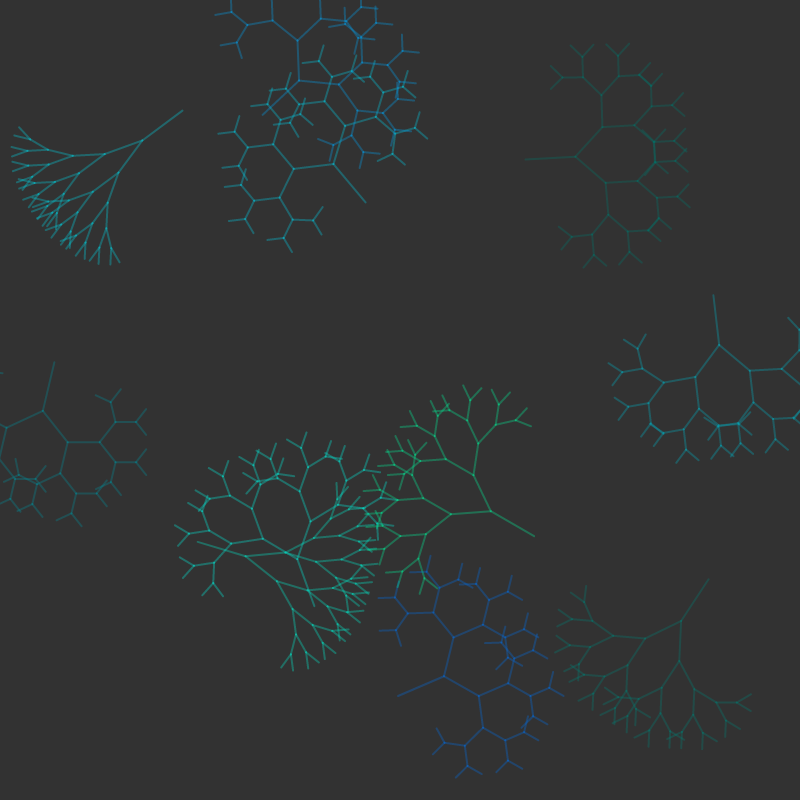 Fractal Swarm #24 static token preview