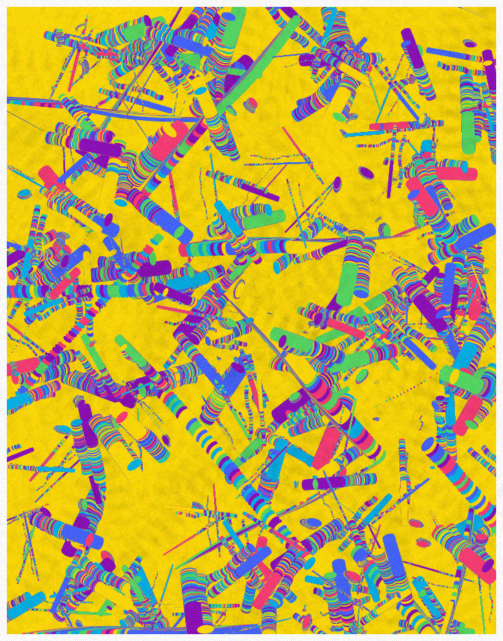 Confetti #123 static NFT preview