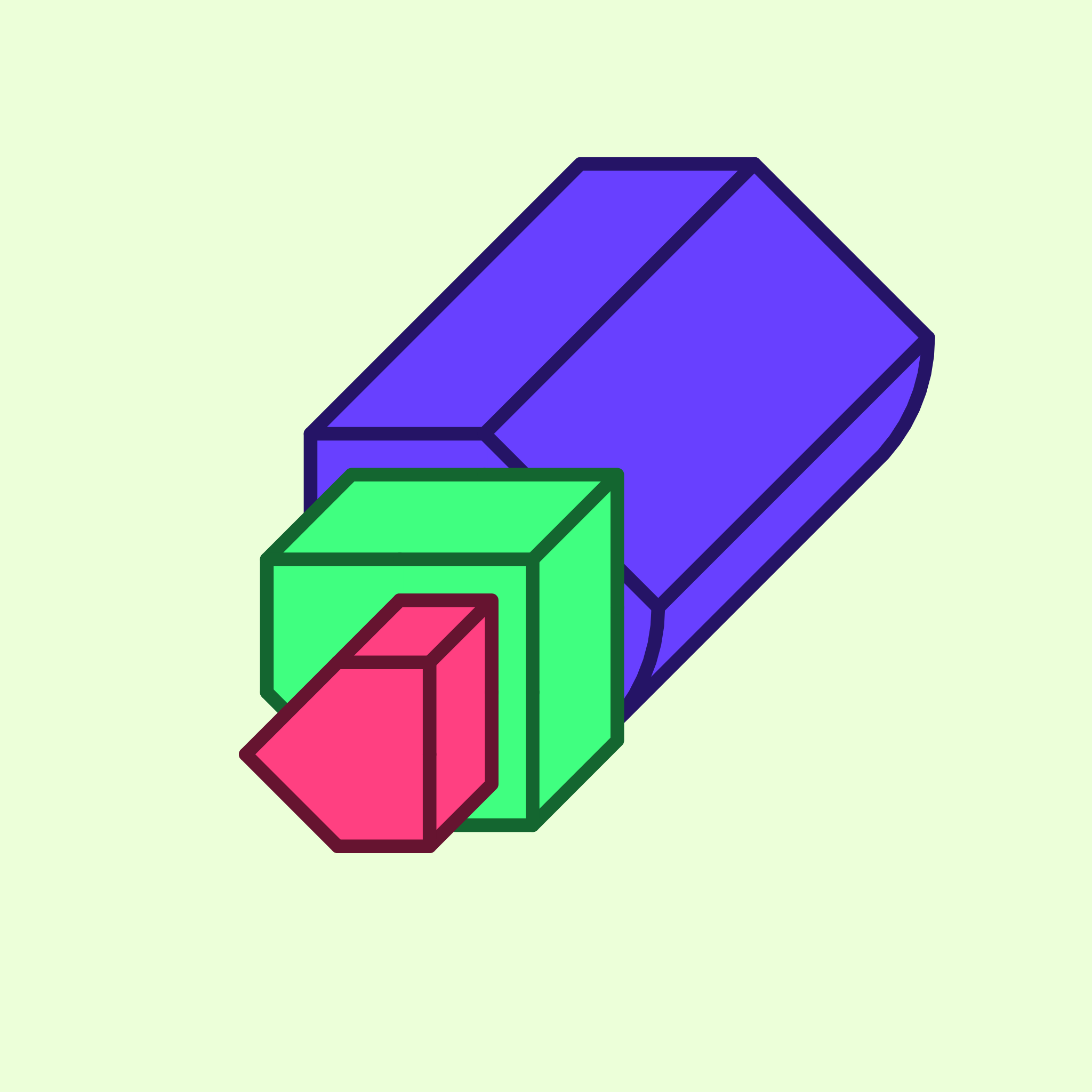 Calm shapes #1306 static NFT preview