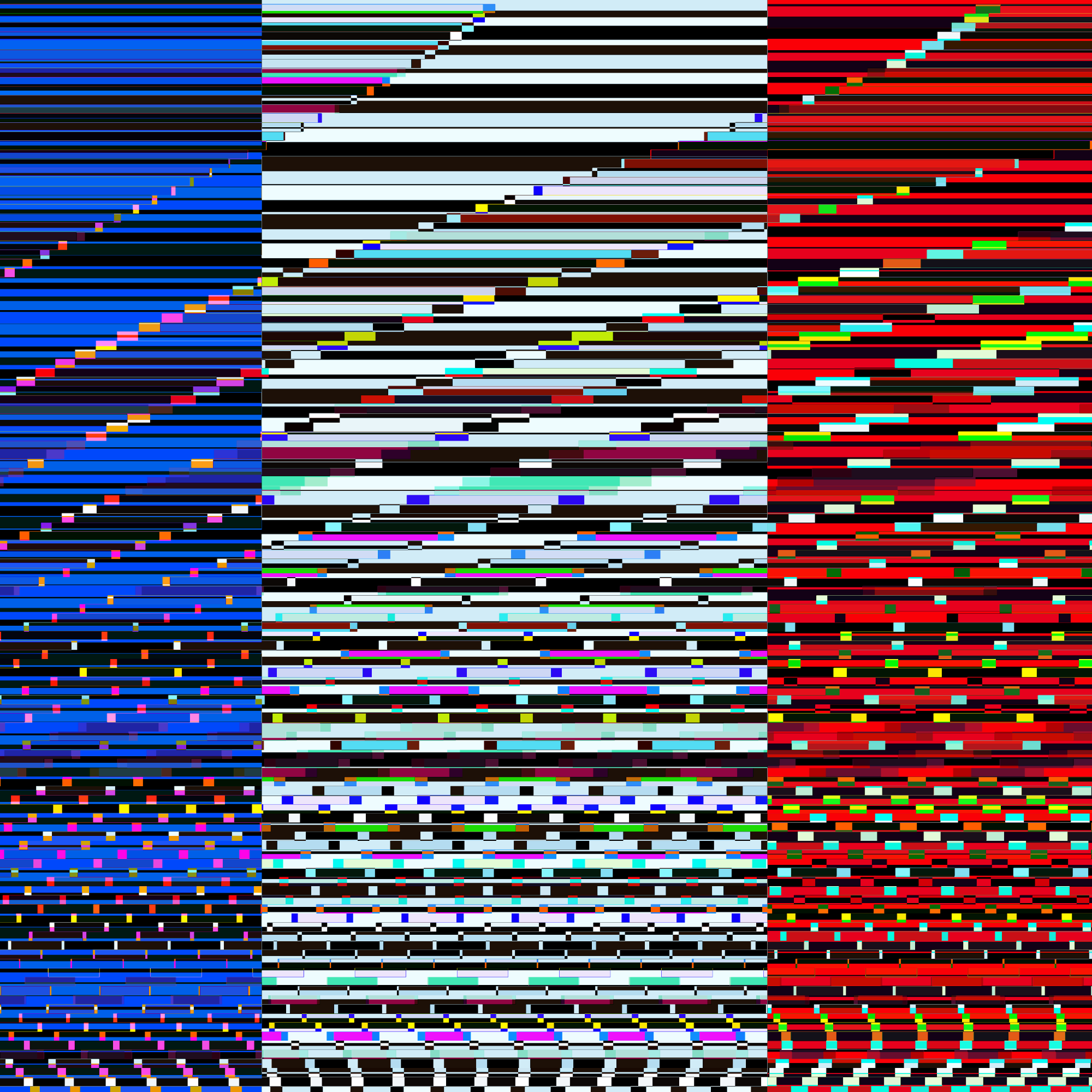 Glitchometry Stripes #124 static NFT preview