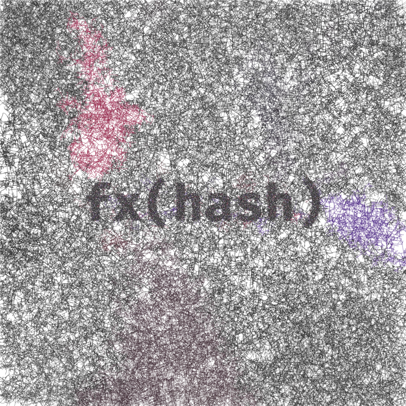 FXHASH Generative Logo #680 static token preview