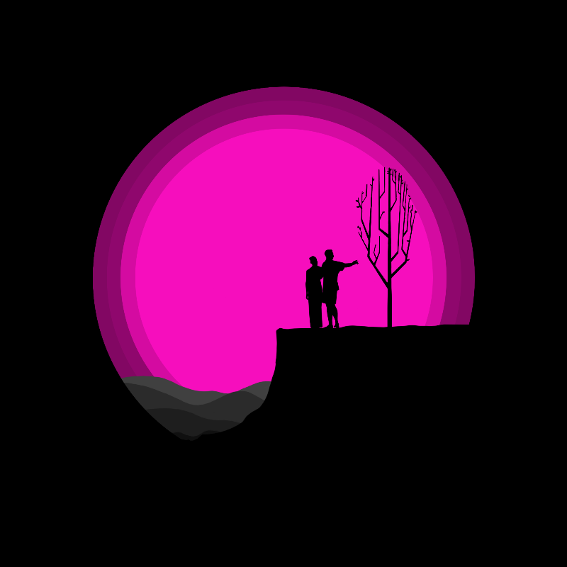 Romantic Sunset #35 static token preview
