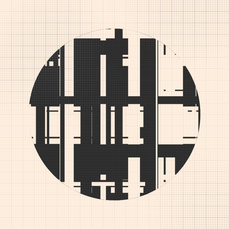 Monochrome Intersections #72 static NFT preview