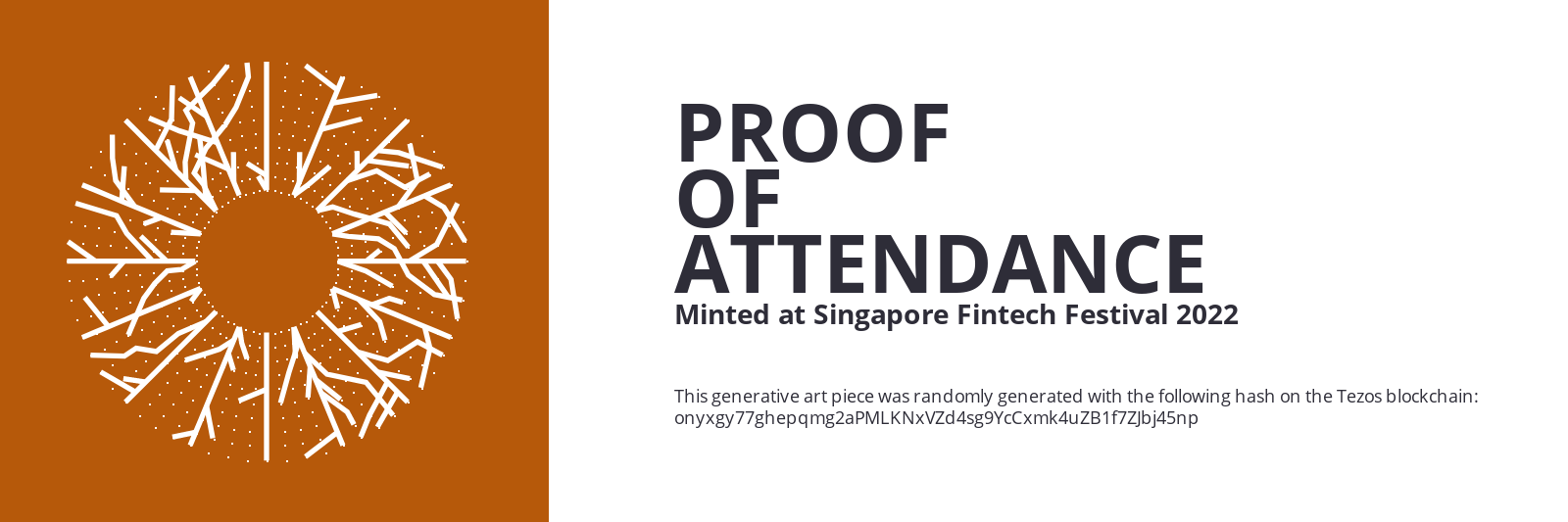SFF2022 Proof of Attendance Token #659 static token preview
