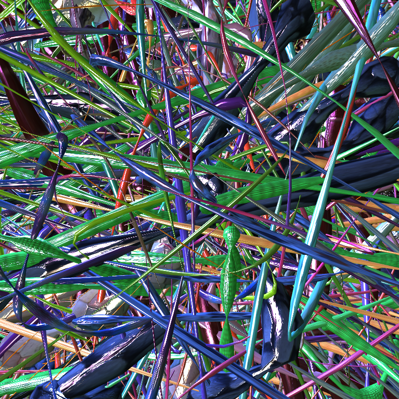 Prismatic Thickets #455 static token preview
