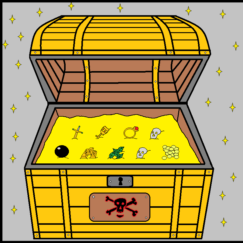 Treasure loot box #81 static token preview