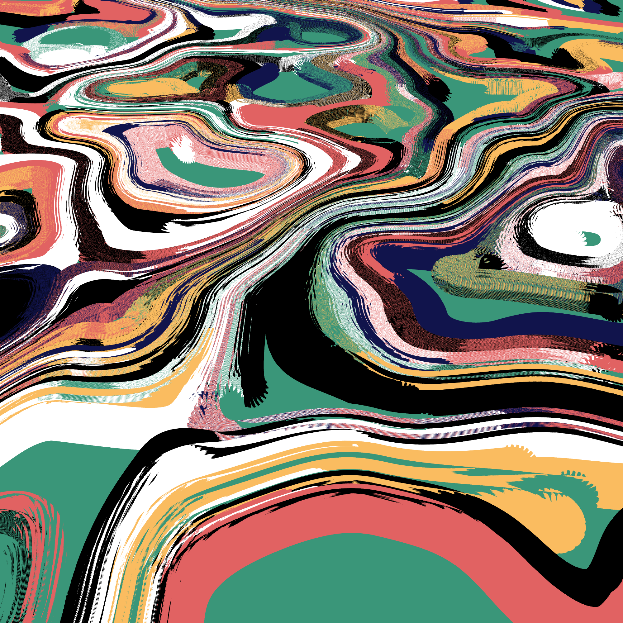 Ocean Currents #37 static NFT preview