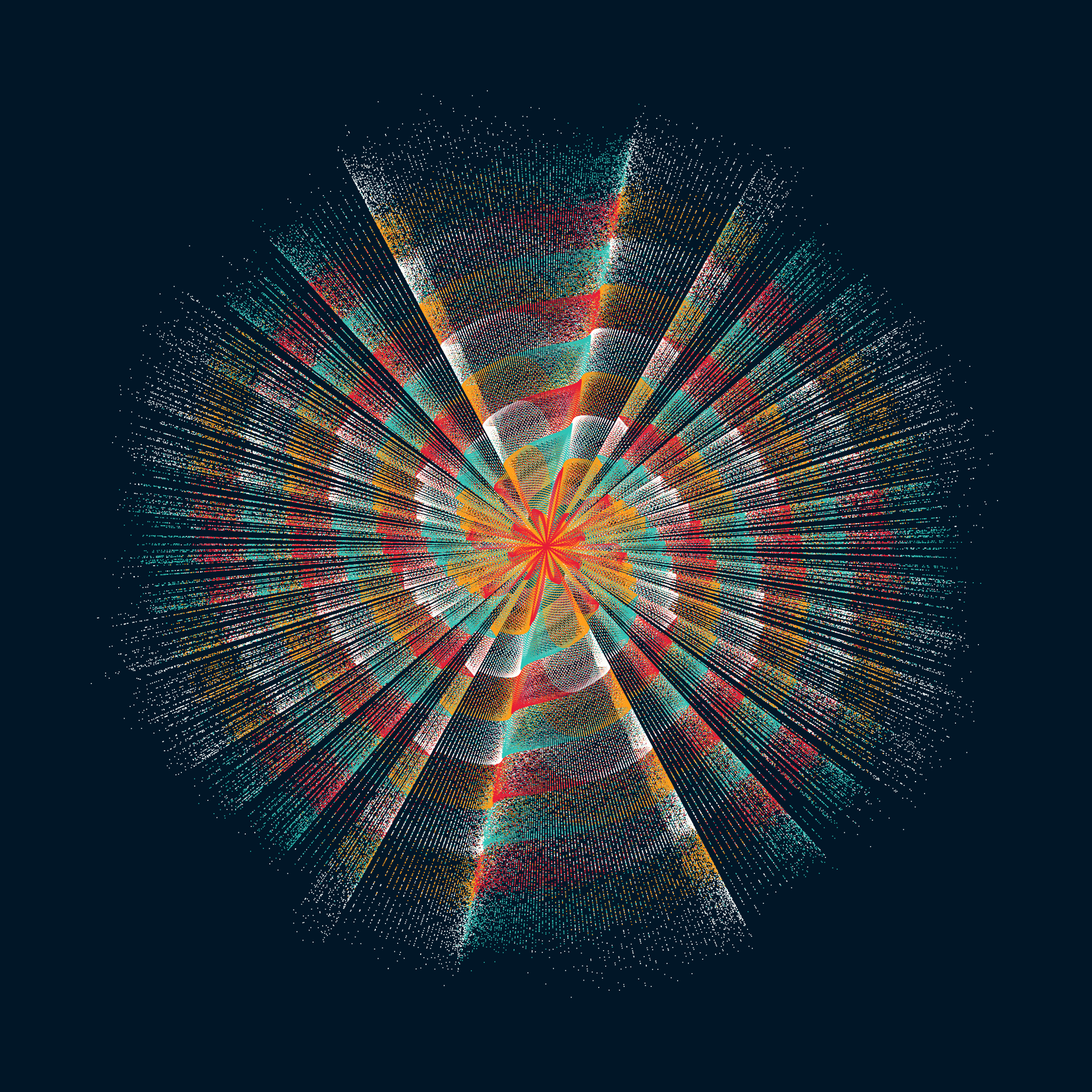 CIRCULAR MURMURATIONS #124 static token preview