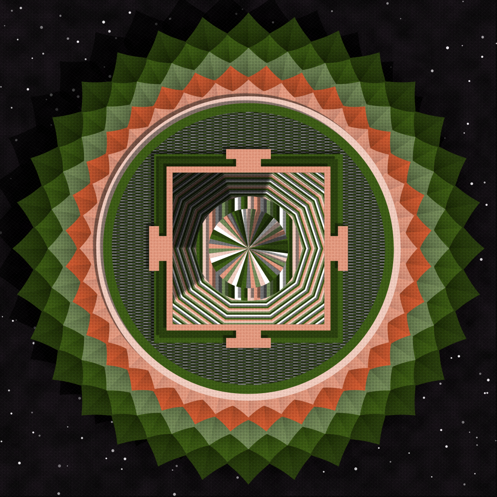 Paper Mandala #172 static token preview