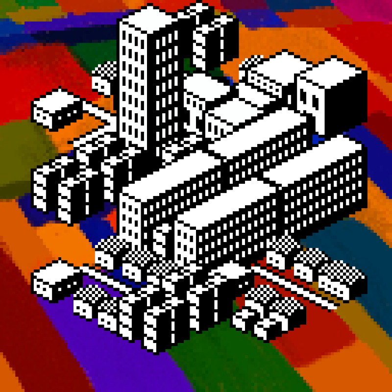 BLOCK CITY #82 static NFT preview