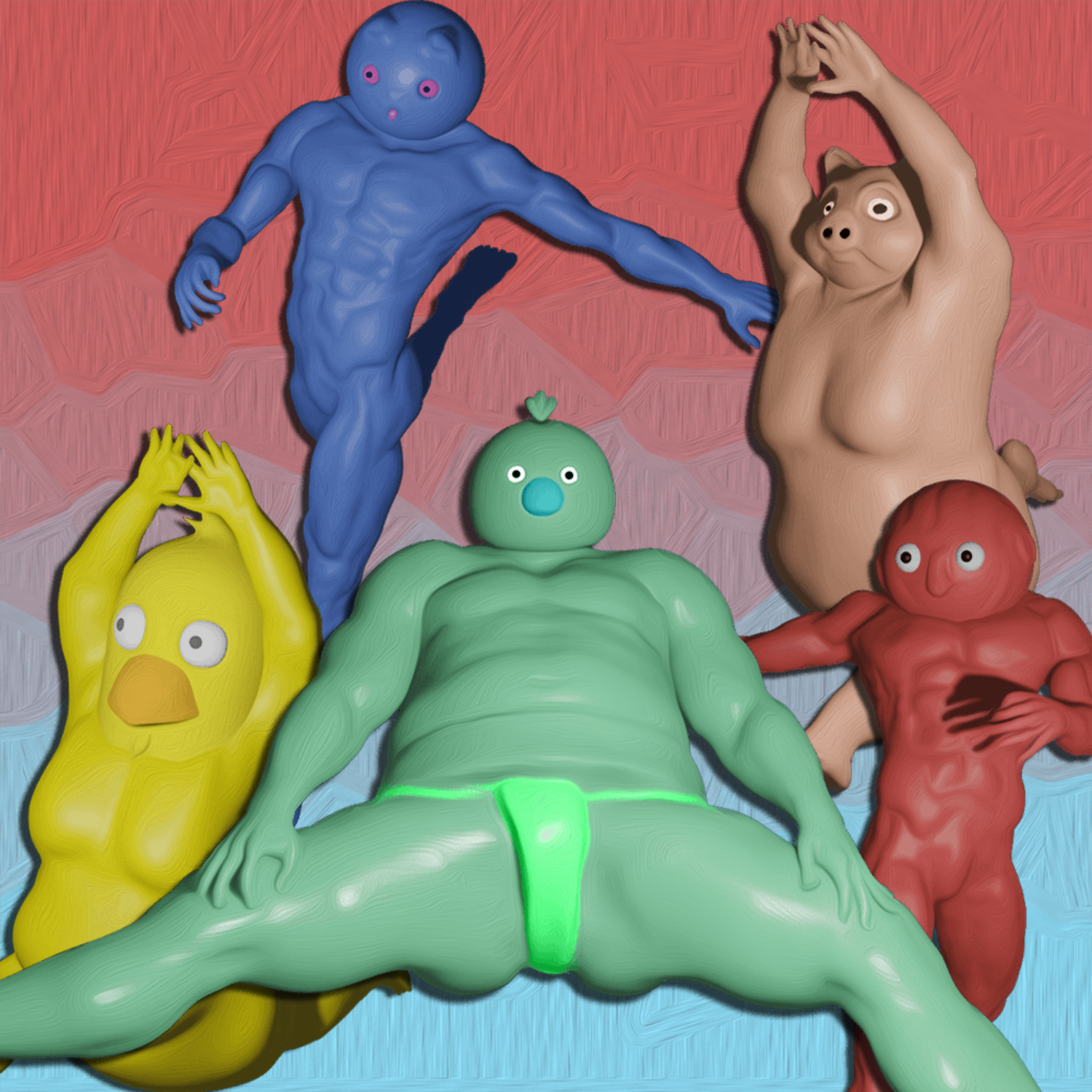 Jumpy Bois #129 static token preview