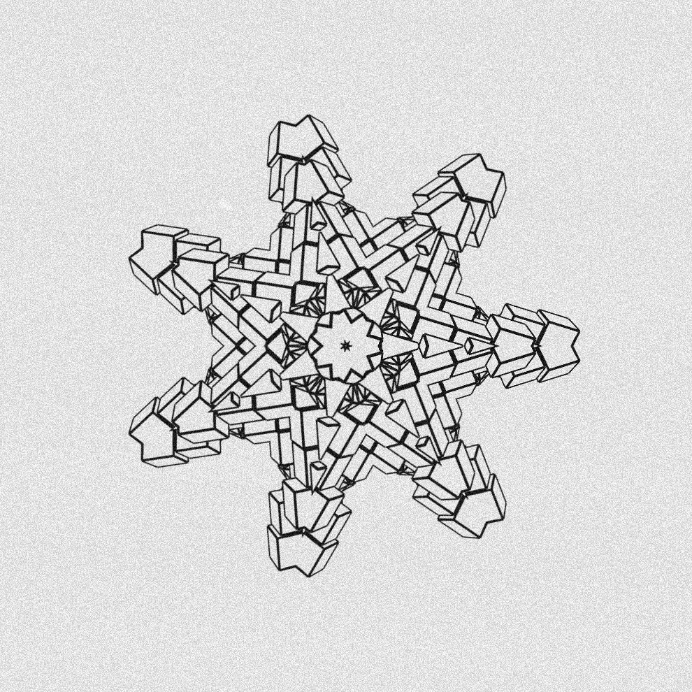 Monochrome Kaleido #481 static token preview