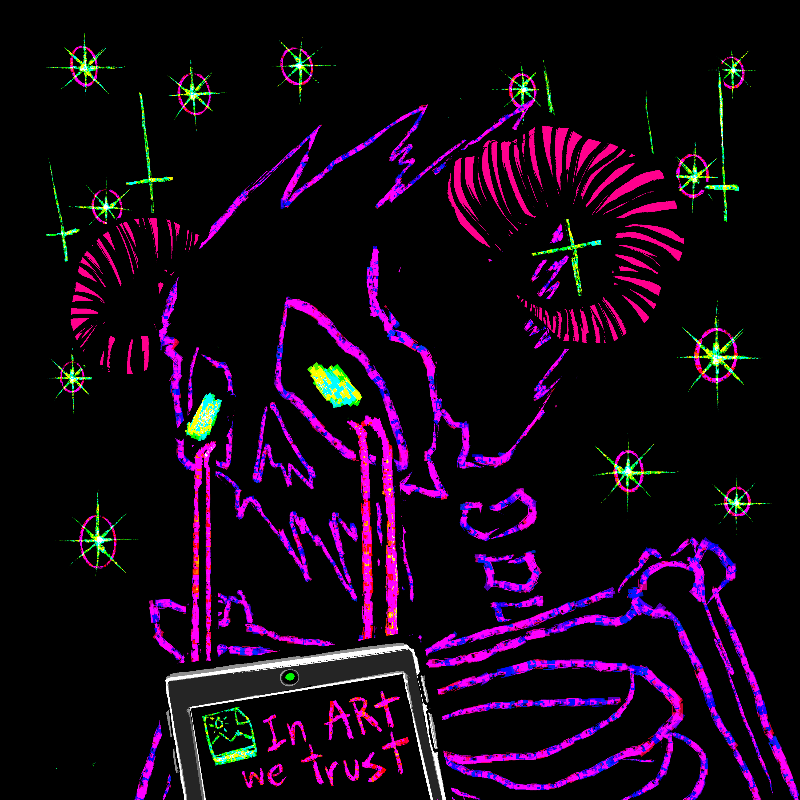 XERIES'S SKELETONS #404 static NFT preview