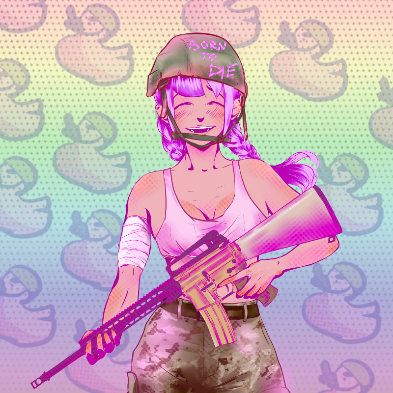Waifu with a raifu! #5 static NFT preview
