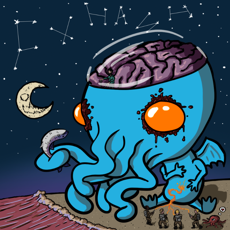 Chibi-thulhu #362 static NFT preview