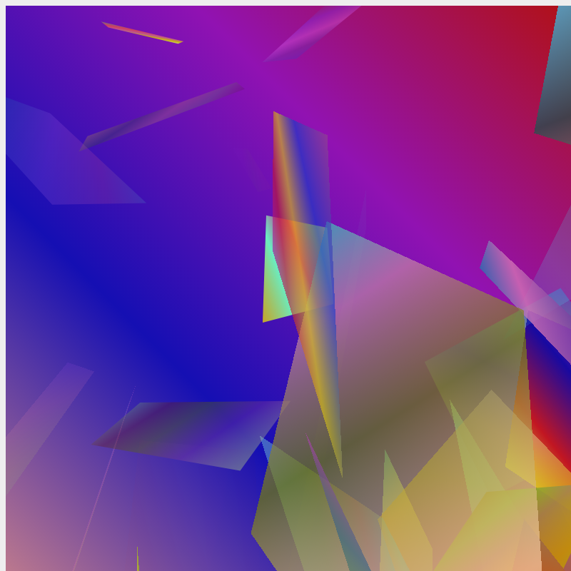random divs with gradient and perspective #26 static token preview