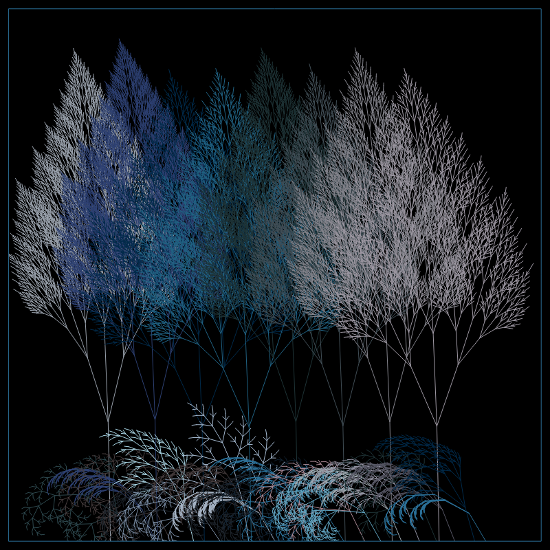 Fractal Forest #24 static token preview