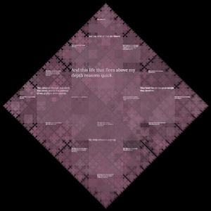 Diamond Fractal Fire #172 static NFT preview