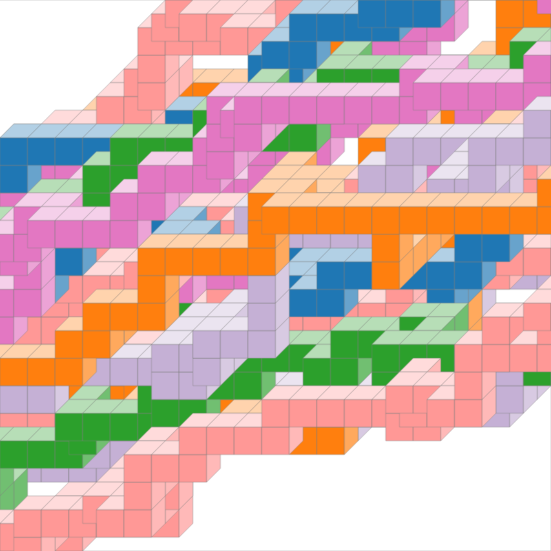Cube City #50 static NFT preview