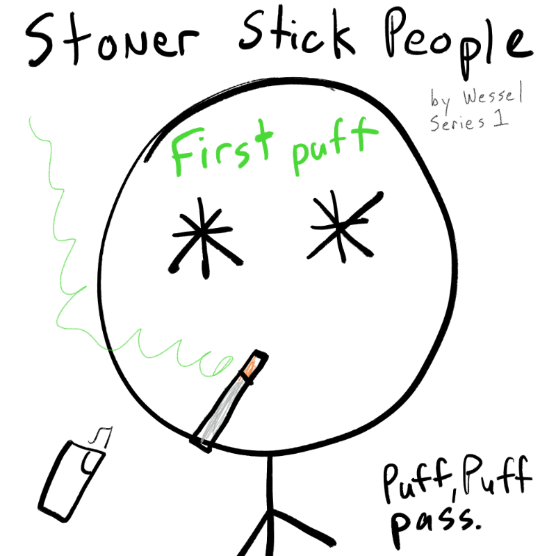 Stoner Stick People #169 static token preview