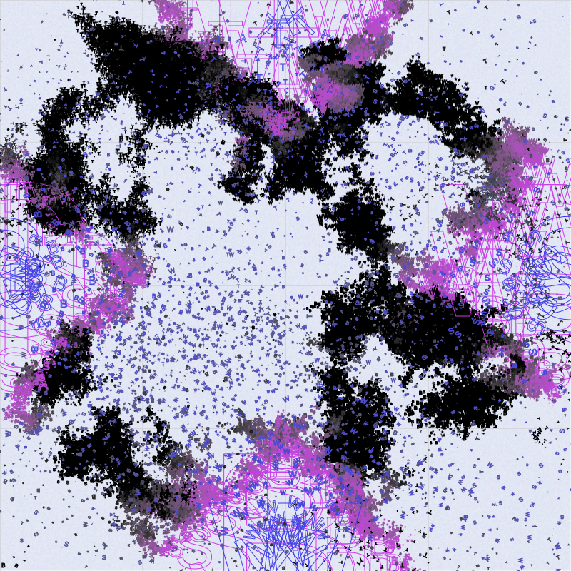 WTBS Logo with Fractals #24 static token preview