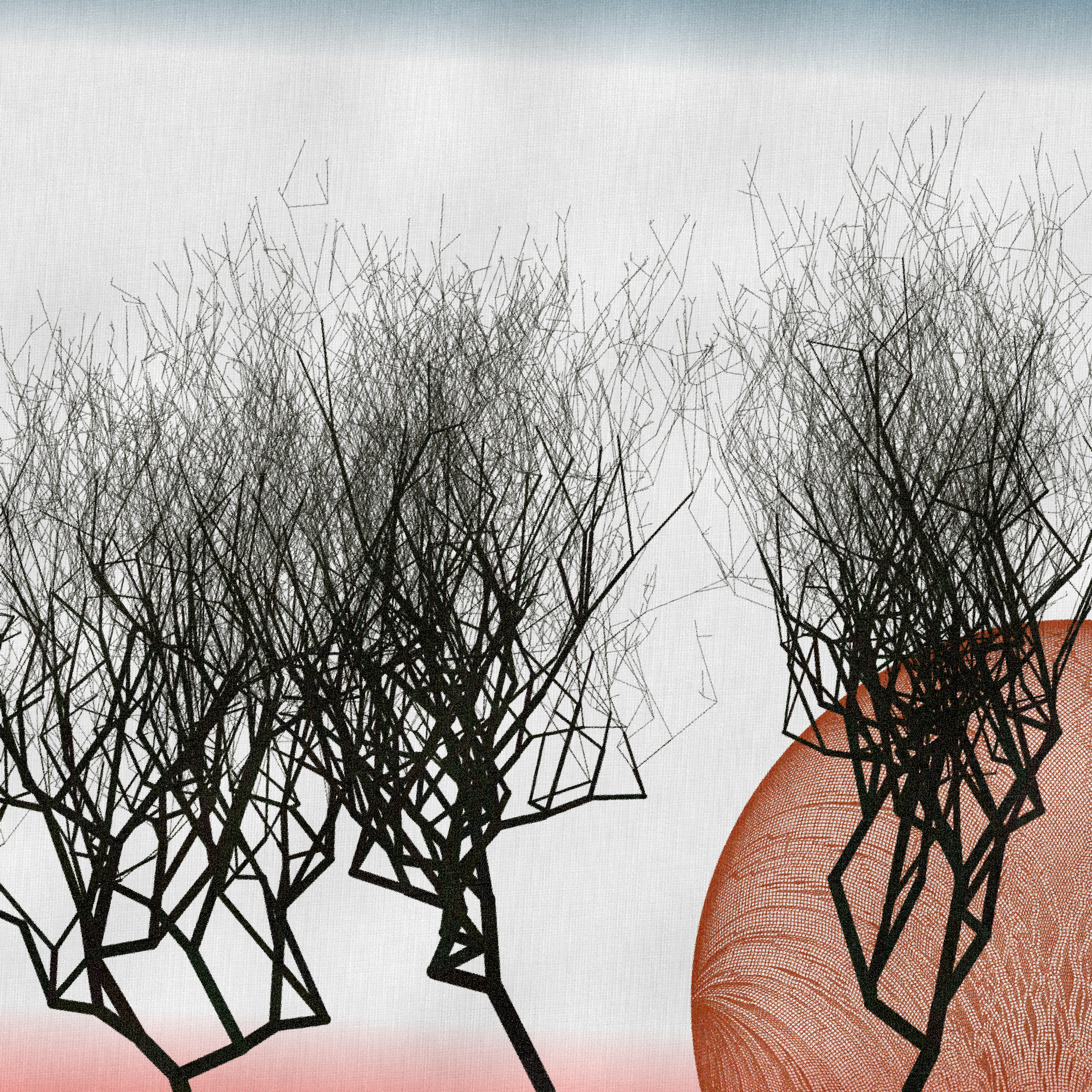 Three dead trees on earth #240 static token preview