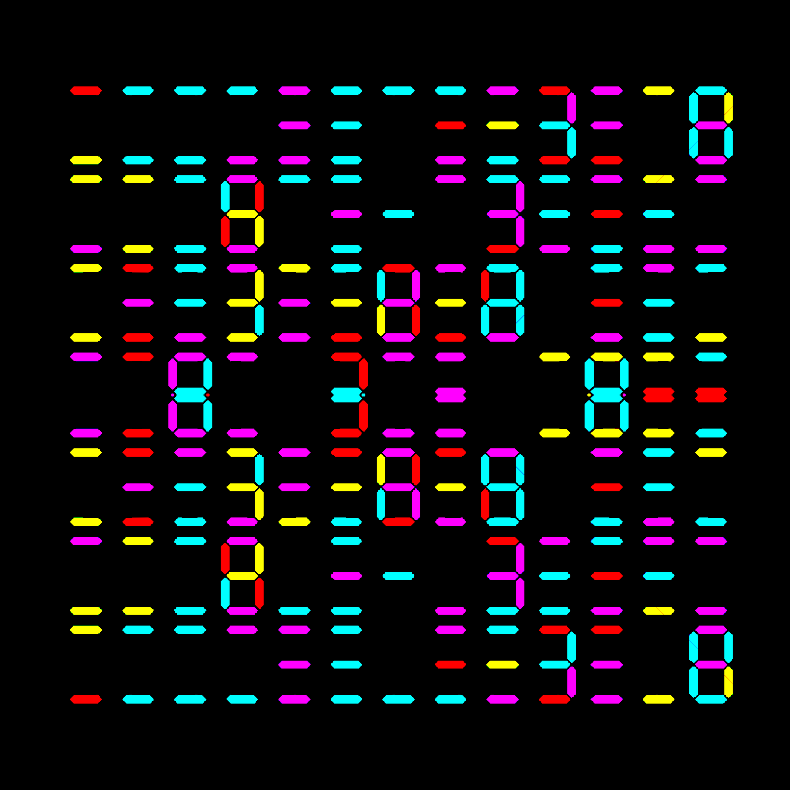 Digits #995 static NFT preview