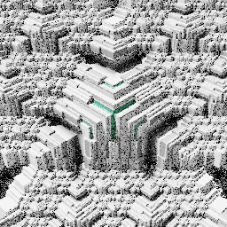 Colorful cubic sponge forms #38 static token preview