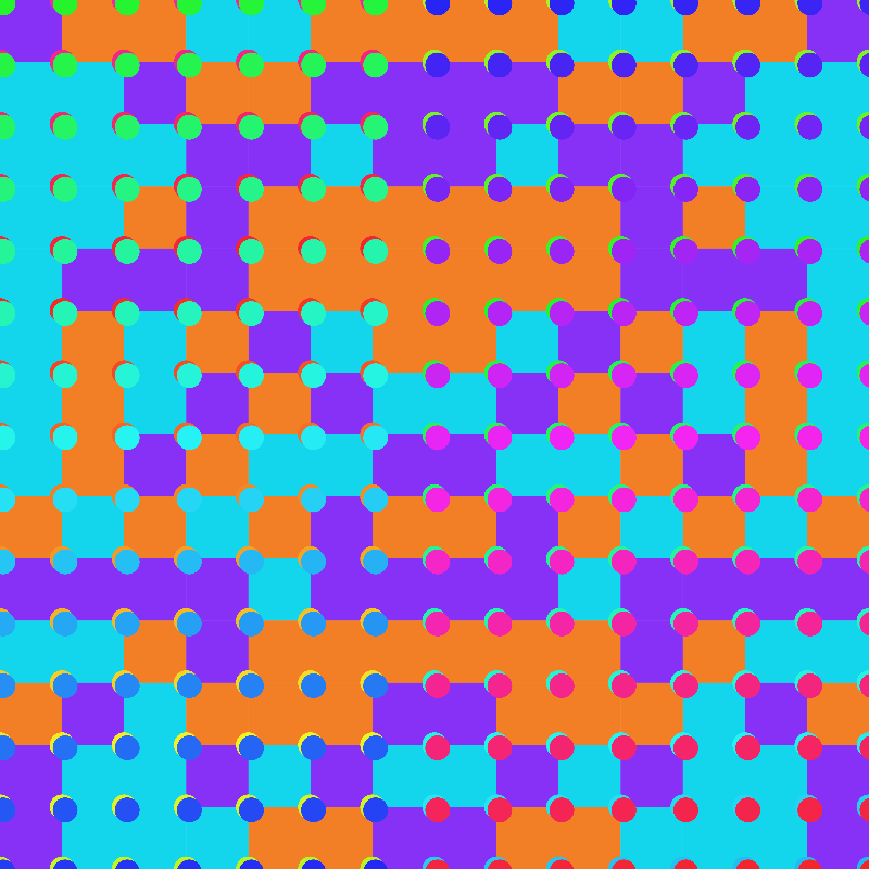 Squares and dots #45 static token preview