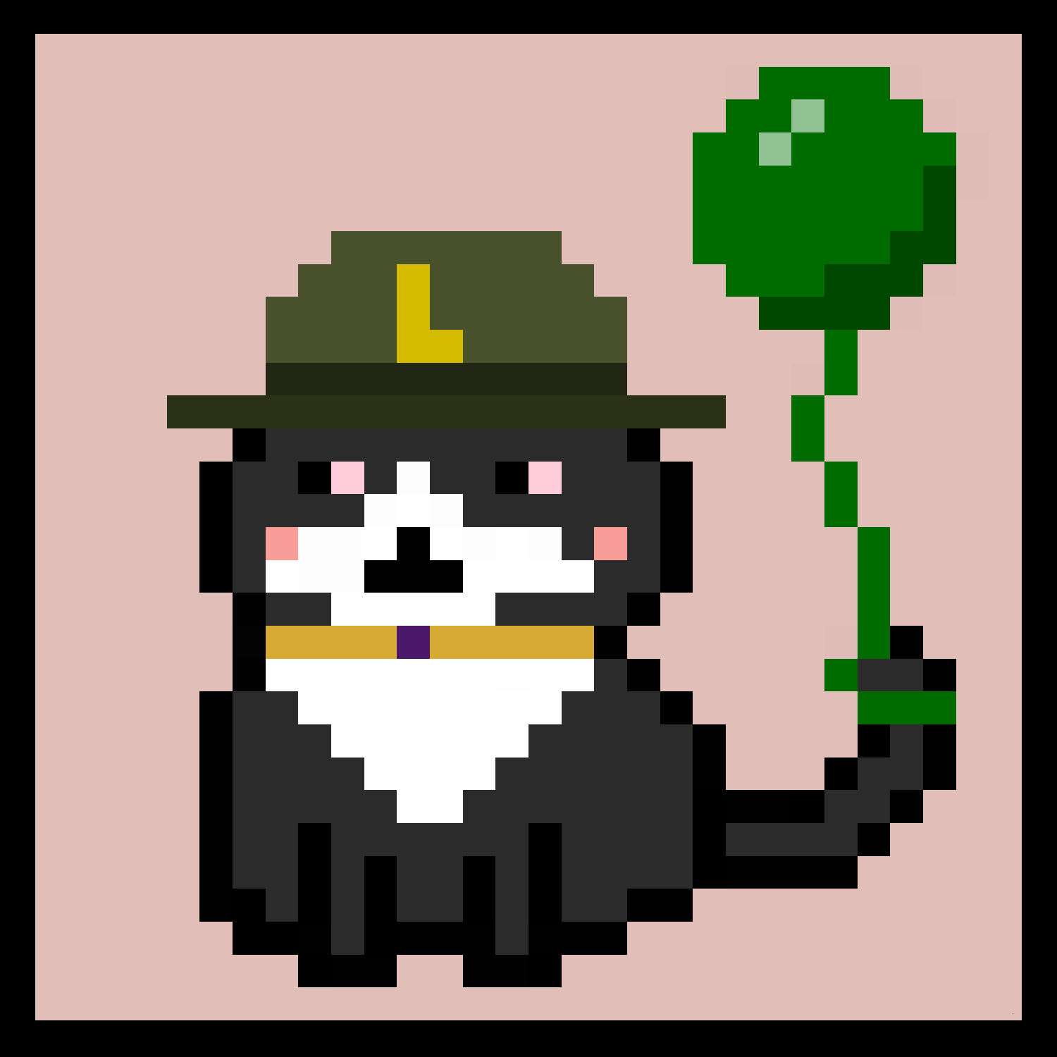 Lazy Kitties #135 static token preview