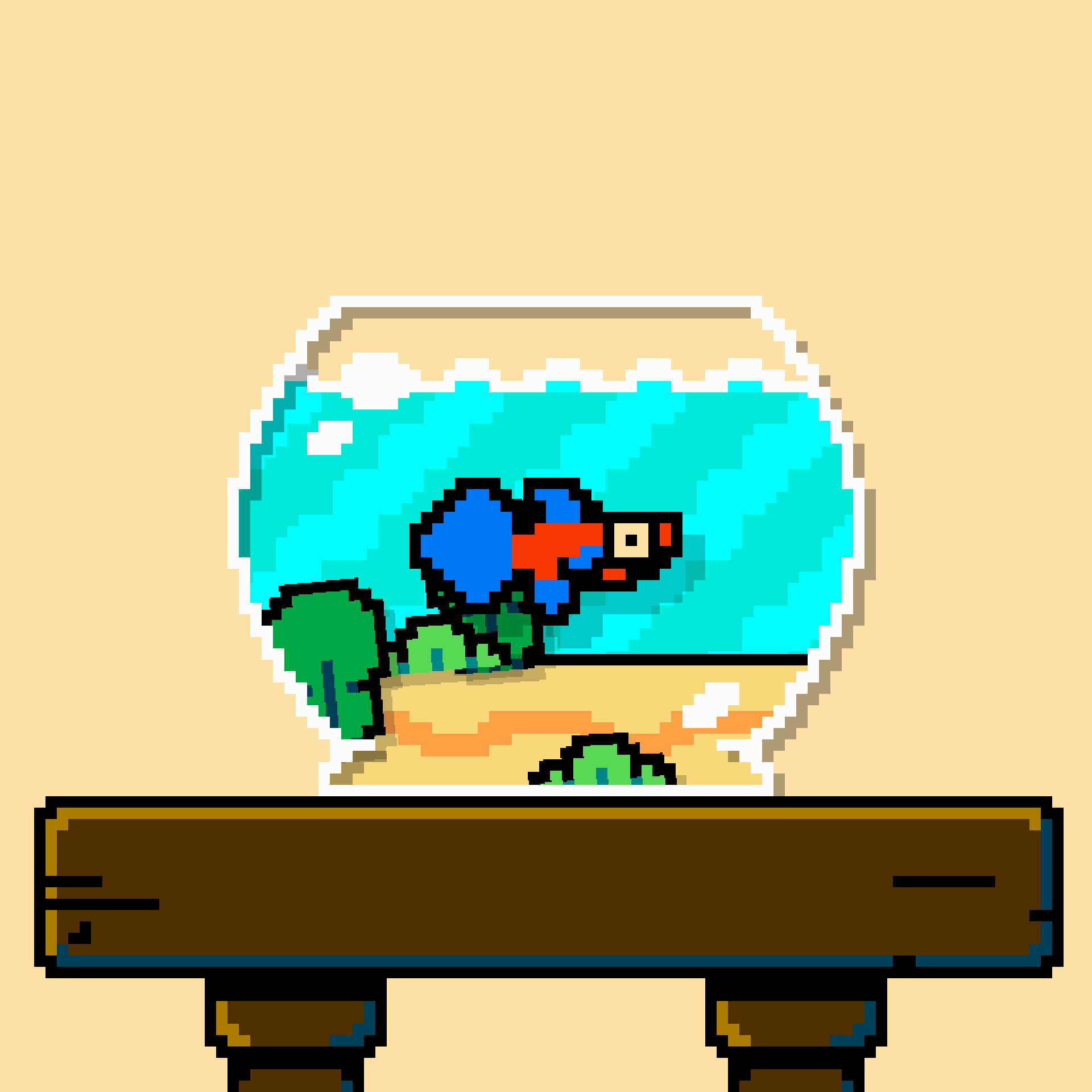 betta fish #575 static token preview