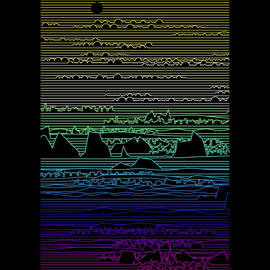 lightscapes//linescapes//darkscapes #255 static token preview