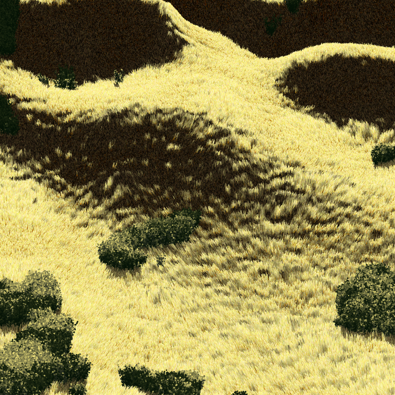California Hills in Late Sun #98 static token preview
