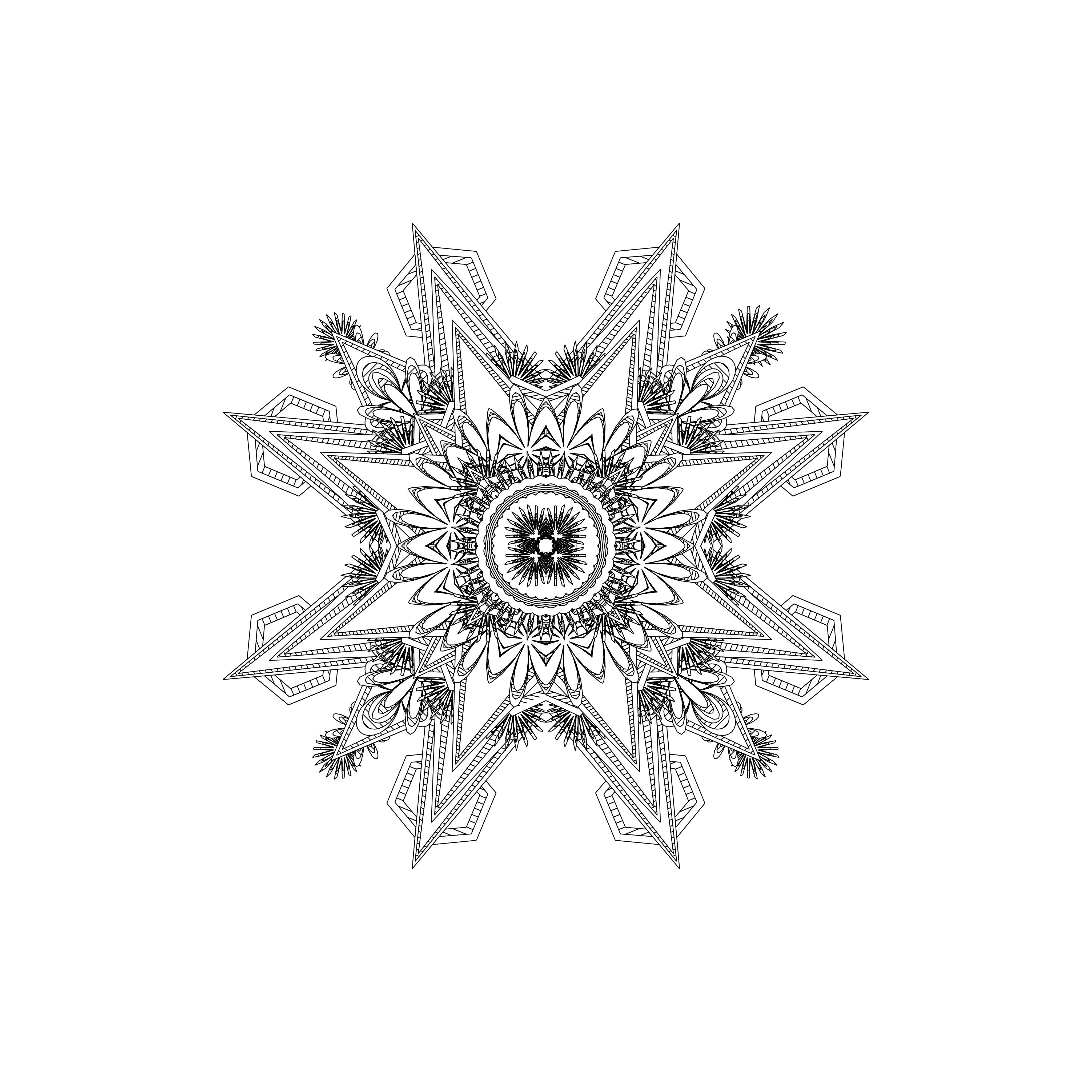 LL21 Mandala #542 static NFT preview
