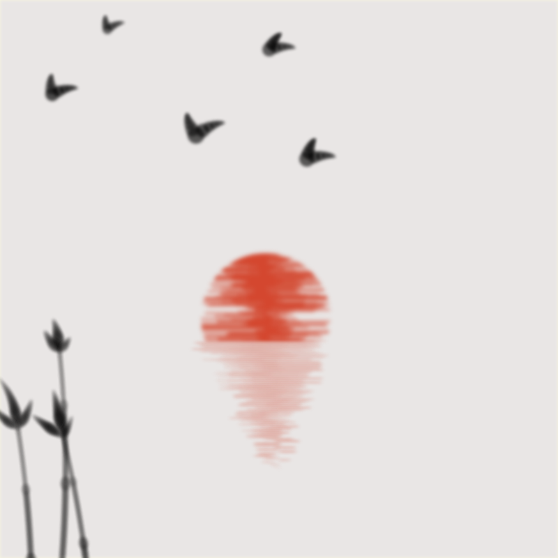 Sunset on Water #29 static token preview