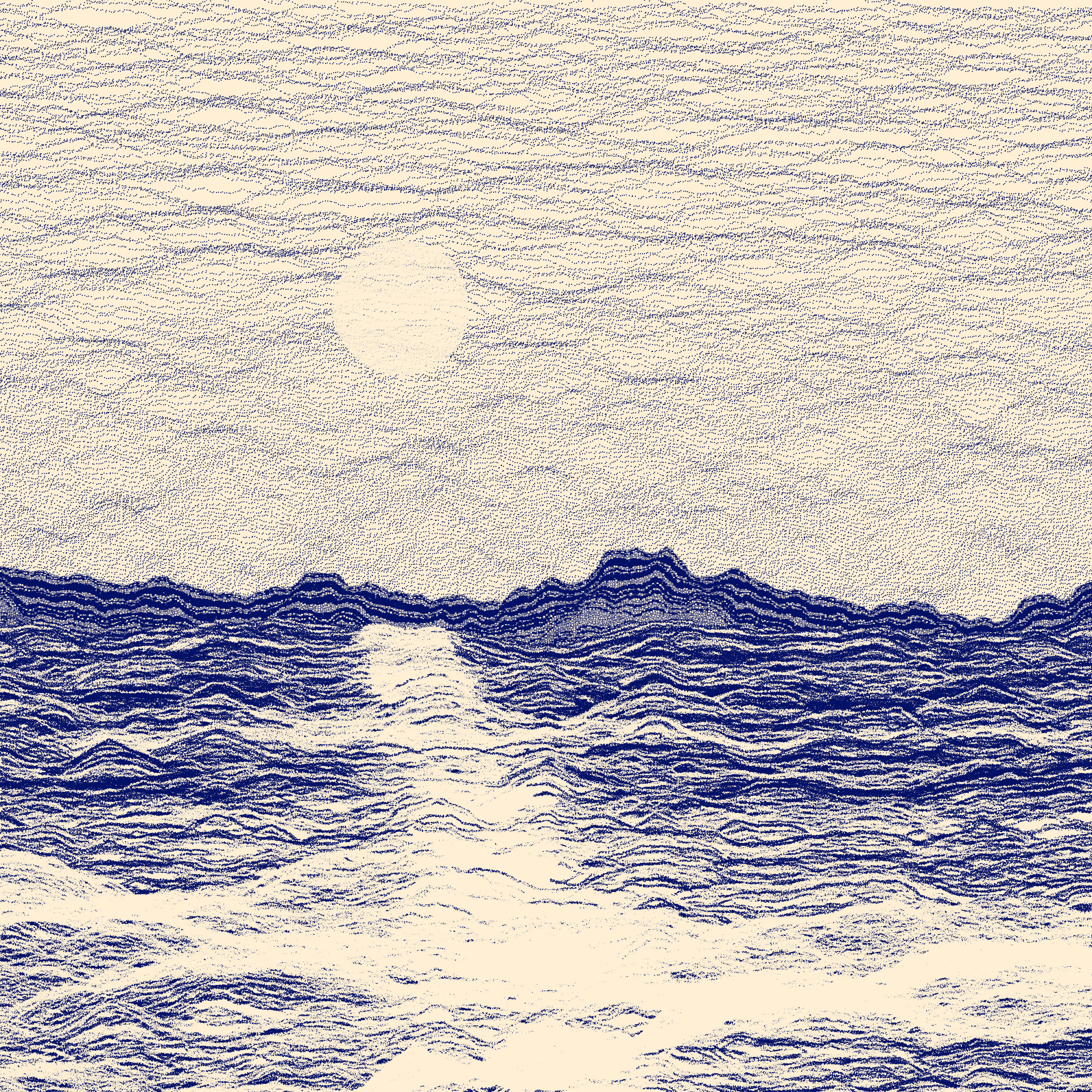 Moonlit Sea #284 static token preview