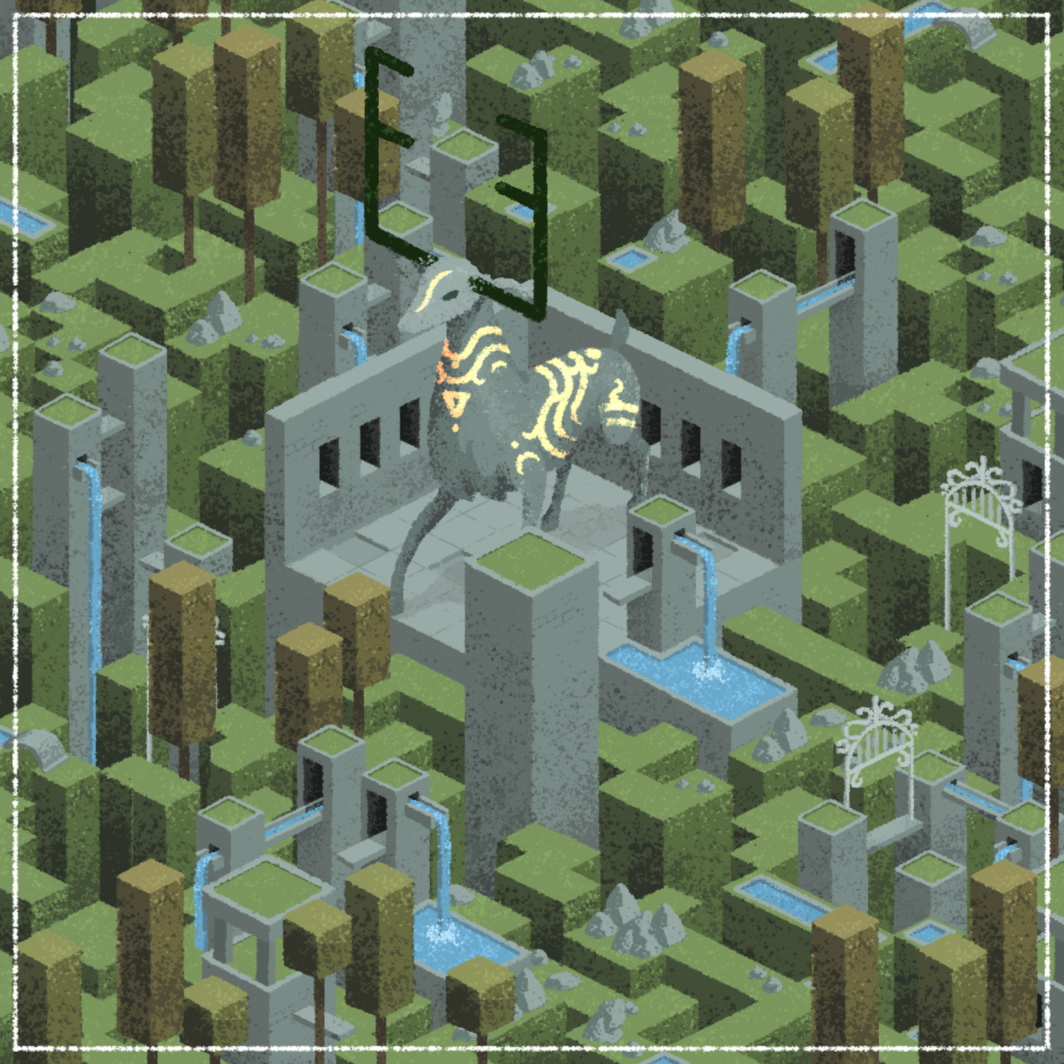 Perpetual Maze #112 static NFT preview