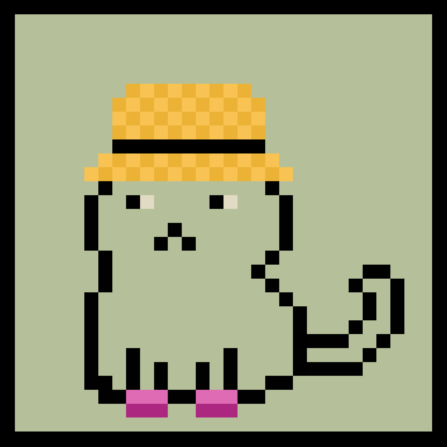 Lazy Kitties #859 static token preview