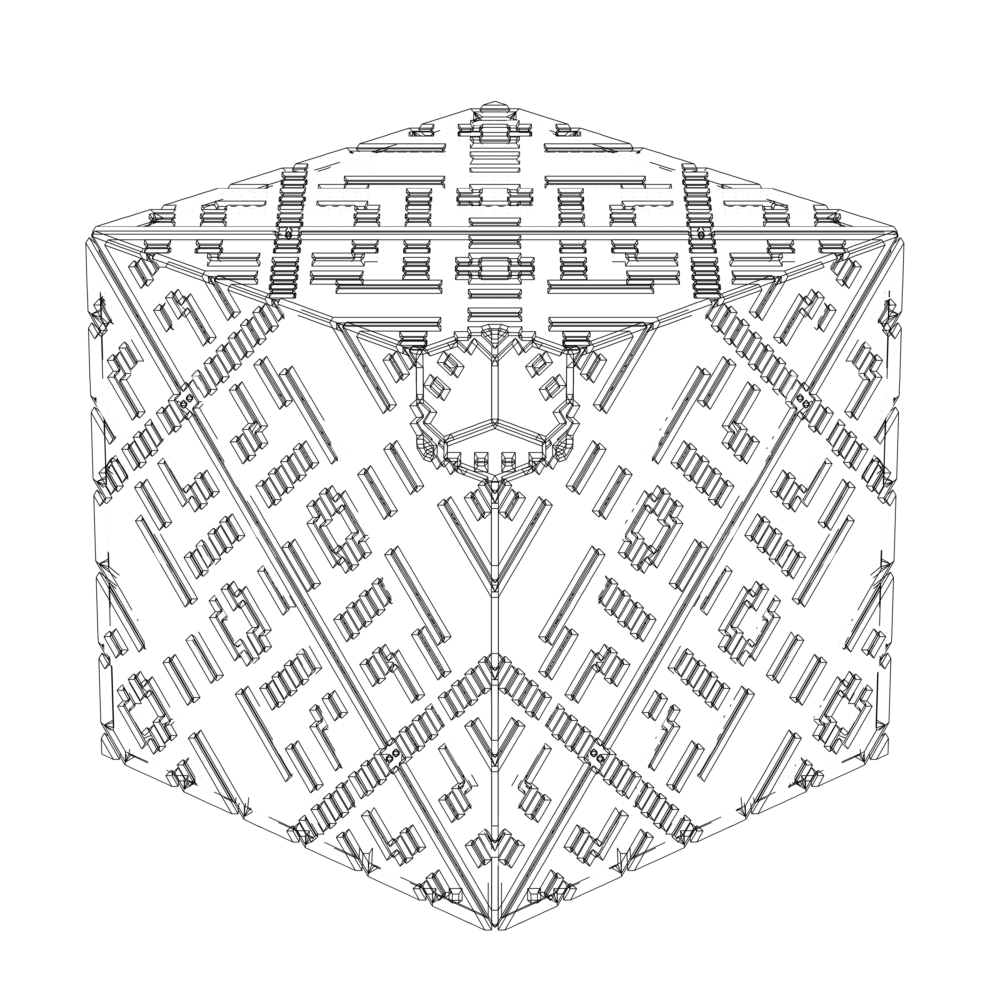 LL21 Alien Art Cube #459 static token preview