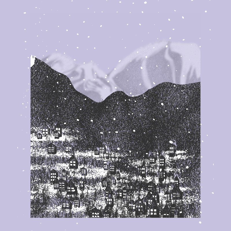 White Mountain Winter #106 static NFT preview