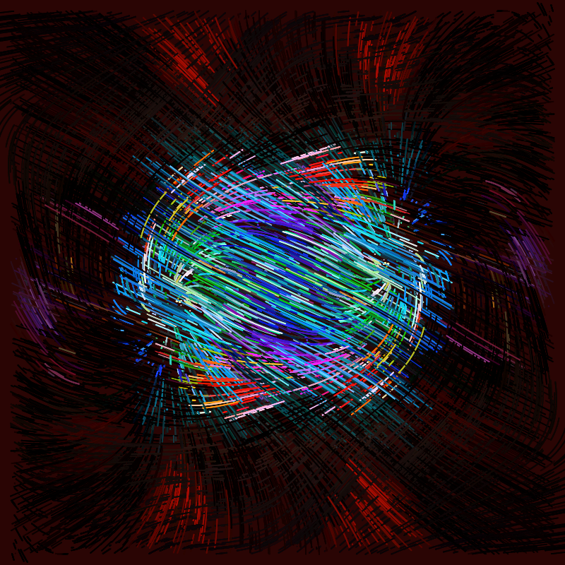 rainbow explosion #78 static NFT preview